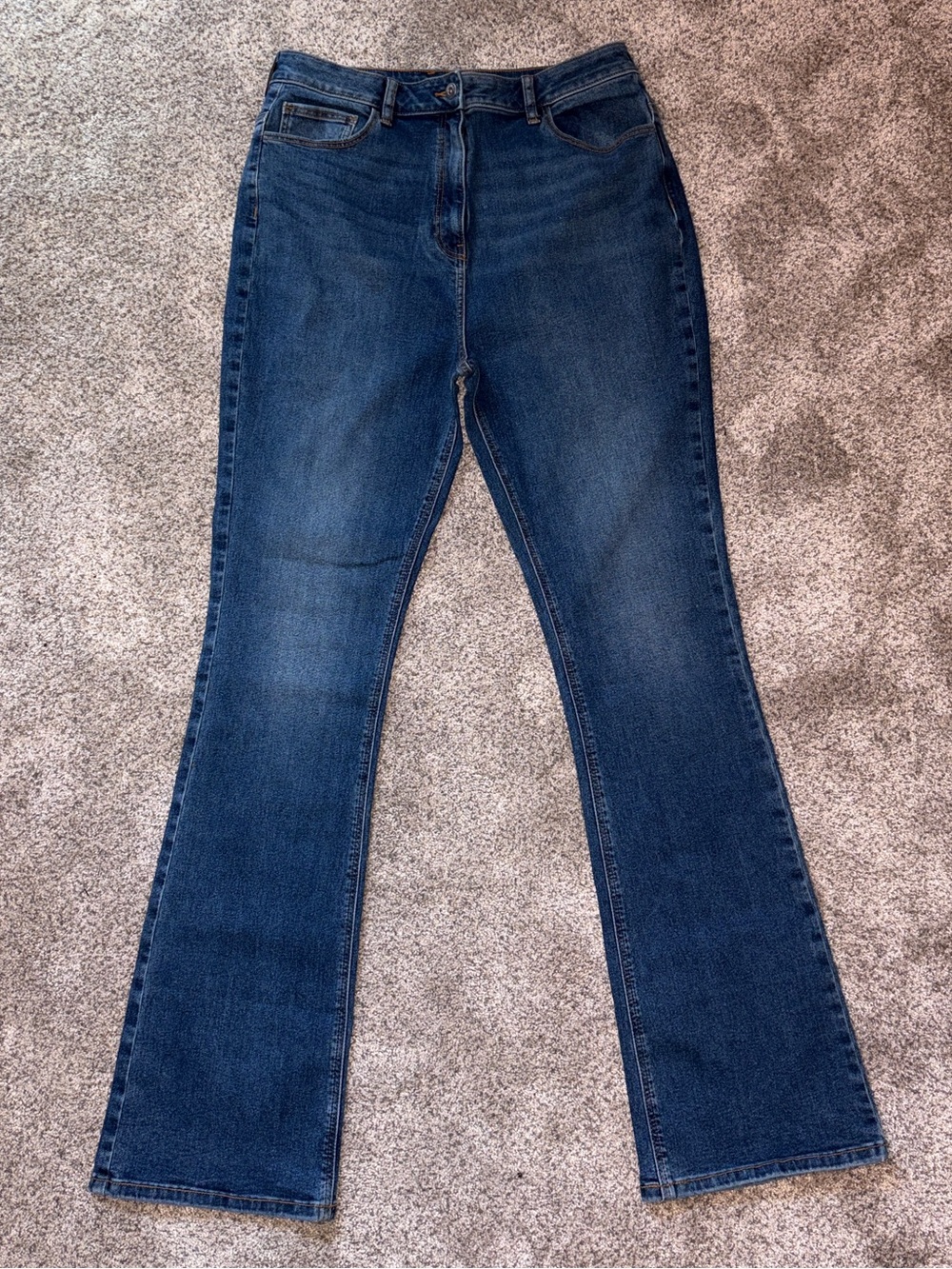 NWT COLLUSION Jeans W34 L34 Dark Wash Straight Leg ASOS